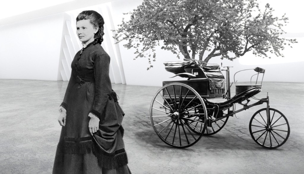 Bertha Benz foi a primeira mulher condutora