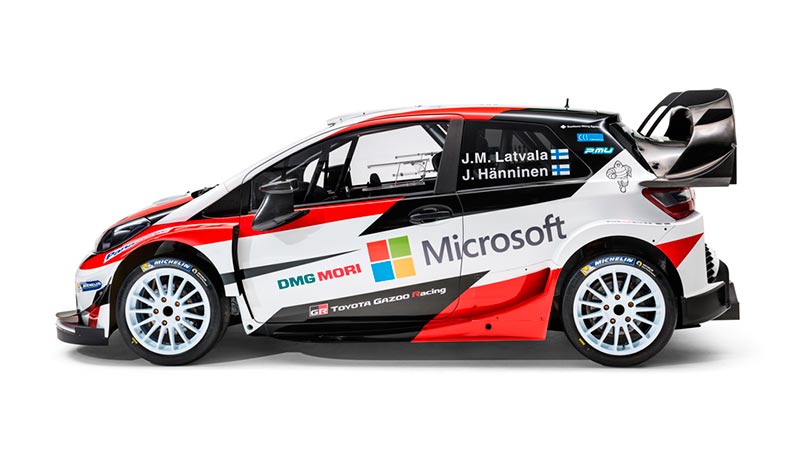 Latvala na Toyota em 2017